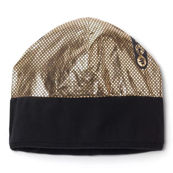 Colombia Omni Heat beanie hat super warm heather rust and slate gray o/s unisex - Picture 2 of 7